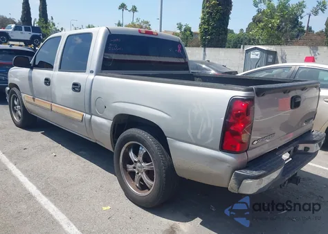 2005 Chevrolet Silverado 1500 Ls из США, поврежденный, VIN 2GCEC13T851333177